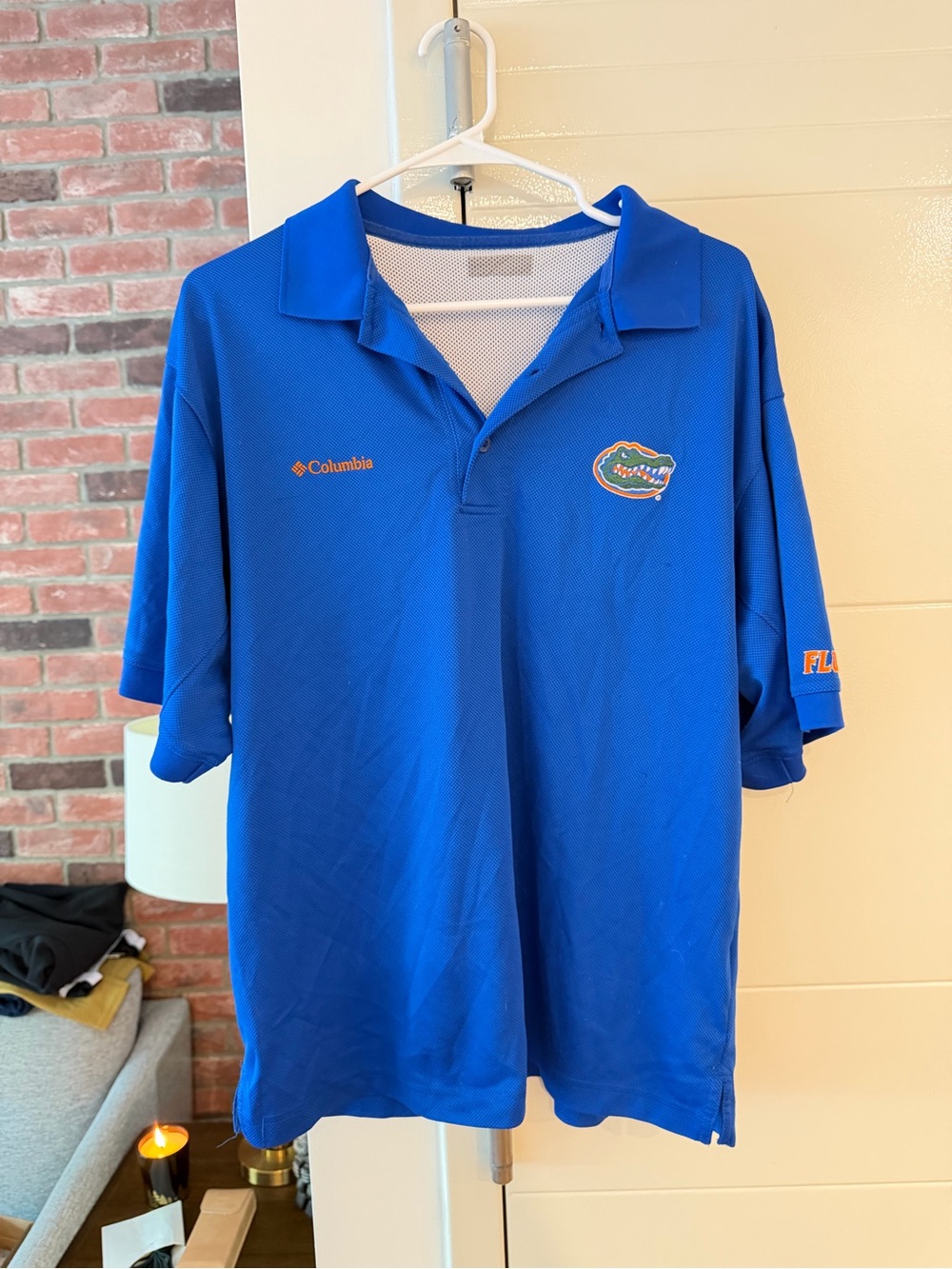 Columbia PFG University of Florida Polo Size M